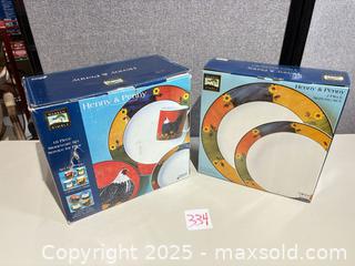 MaxSold Auction: Warren Kimble for Sakura Henny & Penny Stoneware Dinner + Serving Sets - Warwick (Rhode Island, USA) SELLER MANAGED Reseller Online Auction - Warwick Avenue