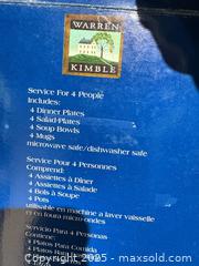 MaxSold Auction: Warren Kimble for Sakura Henny & Penny Stoneware Dinner + Serving Sets - Warwick (Rhode Island, USA) SELLER MANAGED Reseller Online Auction - Warwick Avenue