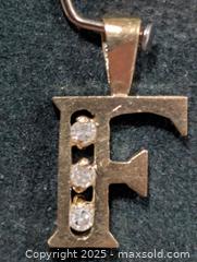 MaxSold Auction: 10K(0.50g) Diamond(0.03ct) Pendant  - Toronto (Ontario, Canada) PARTNER MANAGED Downsizing Online Auction - Queen Street East