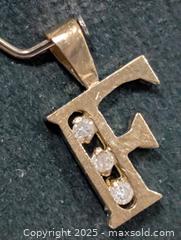 MaxSold Auction: 10K(0.50g) Diamond(0.03ct) Pendant  - Toronto (Ontario, Canada) PARTNER MANAGED Downsizing Online Auction - Queen Street East