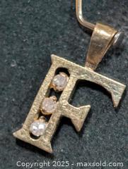 MaxSold Auction: 10K(0.50g) Diamond(0.03ct) Pendant  - Toronto (Ontario, Canada) PARTNER MANAGED Downsizing Online Auction - Queen Street East