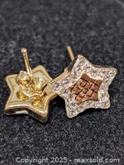 MaxSold Auction: 10K(0.97g)CZ Earring  - Toronto (Ontario, Canada) PARTNER MANAGED Downsizing Online Auction - Queen Street East