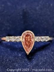 MaxSold Auction: 10K(1.27g)Lab Diamond(0.350.06ct)Ring - Toronto (Ontario, Canada) PARTNER MANAGED Downsizing Online Auction - Queen Street East