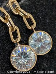 MaxSold Auction: 10K(1.36g) Moissanite Earring  - Toronto (Ontario, Canada) PARTNER MANAGED Downsizing Online Auction - Queen Street East