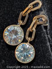 MaxSold Auction: 10K(1.36g) Moissanite Earring  - Toronto (Ontario, Canada) PARTNER MANAGED Downsizing Online Auction - Queen Street East