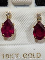 MaxSold Auction: 10K Ruby(1.8ct)&Moissanite(0.05ct) - Toronto (Ontario, Canada) PARTNER MANAGED Downsizing Online Auction - Queen Street East