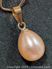 MaxSold Auction: 14K(0.73g)F.W. Pearl Pendant  - Toronto (Ontario, Canada) PARTNER MANAGED Downsizing Online Auction - Queen Street East