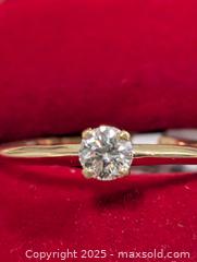 MaxSold Auction: Certified 10K(0.95g)Lab Diamond(0.30ct) - Toronto (Ontario, Canada) PARTNER MANAGED Downsizing Online Auction - Queen Street East