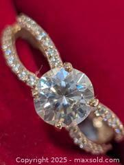 MaxSold Auction: Certified 10K(1.96g) Moissanite(1.75ct) - Toronto (Ontario, Canada) PARTNER MANAGED Downsizing Online Auction - Queen Street East