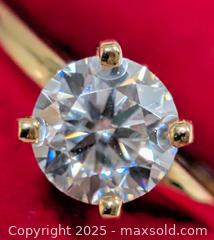 MaxSold Auction: Certified 10K(2.2g) Moissanite(1ct) - Toronto (Ontario, Canada) PARTNER MANAGED Downsizing Online Auction - Queen Street East