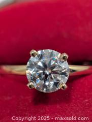 MaxSold Auction: Certified 10K(2.2g) Moissanite(1ct) - Toronto (Ontario, Canada) PARTNER MANAGED Downsizing Online Auction - Queen Street East