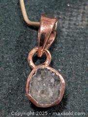 MaxSold Auction: Silver(0.20g) Diamond(0.50ct) Pendant  - Toronto (Ontario, Canada) PARTNER MANAGED Downsizing Online Auction - Queen Street East