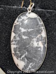 MaxSold Auction: Silver(10.85g)zebra jasper Pendant  - Toronto (Ontario, Canada) PARTNER MANAGED Downsizing Online Auction - Queen Street East