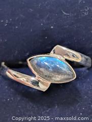MaxSold Auction: Silver(2.04g) Labradorite Ring,size 9  - Toronto (Ontario, Canada) PARTNER MANAGED Downsizing Online Auction - Queen Street East