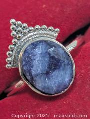 MaxSold Auction: Silver(2.04g)Lapis Lazuli Ring,size 6.5 - Toronto (Ontario, Canada) PARTNER MANAGED Downsizing Online Auction - Queen Street East