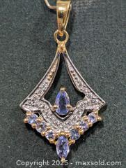 MaxSold Auction: Silver(2.13g) Tanzanite Pendant  - Toronto (Ontario, Canada) PARTNER MANAGED Downsizing Online Auction - Queen Street East