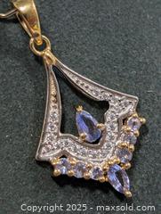 MaxSold Auction: Silver(2.13g) Tanzanite Pendant  - Toronto (Ontario, Canada) PARTNER MANAGED Downsizing Online Auction - Queen Street East