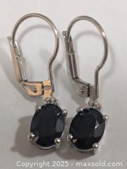 MaxSold Auction: Silver(2.23g) Sapphire Earring  - Toronto (Ontario, Canada) PARTNER MANAGED Downsizing Online Auction - Queen Street East