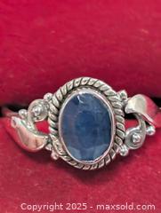 MaxSold Auction: Silver(2.27g)Iolite Ring,Size 7  - Toronto (Ontario, Canada) PARTNER MANAGED Downsizing Online Auction - Queen Street East