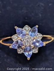 MaxSold Auction: Silver(2.2g) Tanzanite Ring,size 9 - Toronto (Ontario, Canada) PARTNER MANAGED Downsizing Online Auction - Queen Street East