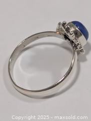 MaxSold Auction: Silver(2.31g)Lapis Lazuli Ring,size 8  - Toronto (Ontario, Canada) PARTNER MANAGED Downsizing Online Auction - Queen Street East
