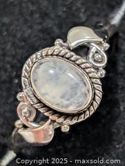 MaxSold Auction: Silver(2.36g) Moonstone Ring,size 9  - Toronto (Ontario, Canada) PARTNER MANAGED Downsizing Online Auction - Queen Street East