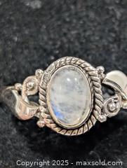 MaxSold Auction: Silver(2.36g) Moonstone Ring,size 9  - Toronto (Ontario, Canada) PARTNER MANAGED Downsizing Online Auction - Queen Street East