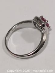 MaxSold Auction: Silver(2.46g)Ruby(1ct)&CZ Ring,size 6 - Toronto (Ontario, Canada) PARTNER MANAGED Downsizing Online Auction - Queen Street East