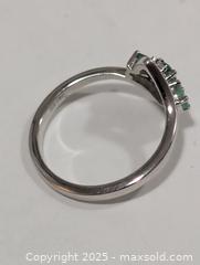 MaxSold Auction: Silver(2.47g) Emerald Ring,size 8  - Toronto (Ontario, Canada) PARTNER MANAGED Downsizing Online Auction - Queen Street East