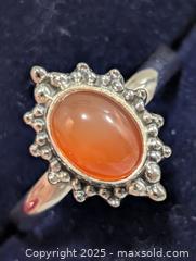 MaxSold Auction: Silver(2.52g)Carnelian Ring,size 9  - Toronto (Ontario, Canada) PARTNER MANAGED Downsizing Online Auction - Queen Street East