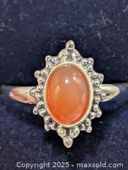 MaxSold Auction: Silver(2.52g)Carnelian Ring,size 9  - Toronto (Ontario, Canada) PARTNER MANAGED Downsizing Online Auction - Queen Street East