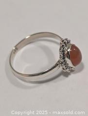 MaxSold Auction: Silver(2.52g)Carnelian Ring,size 9  - Toronto (Ontario, Canada) PARTNER MANAGED Downsizing Online Auction - Queen Street East