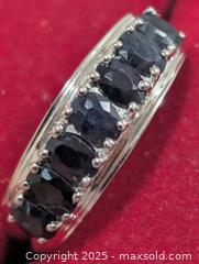 MaxSold Auction: Silver(2.56g) Sapphire Ring,size 7  - Toronto (Ontario, Canada) PARTNER MANAGED Downsizing Online Auction - Queen Street East