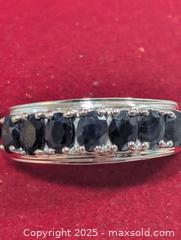 MaxSold Auction: Silver(2.56g) Sapphire Ring,size 7  - Toronto (Ontario, Canada) PARTNER MANAGED Downsizing Online Auction - Queen Street East