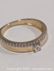 MaxSold Auction: Silver(2.58g) Diamond Ring,size 8  - Toronto (Ontario, Canada) PARTNER MANAGED Downsizing Online Auction - Queen Street East