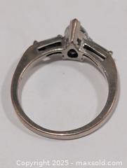 MaxSold Auction: Silver(2.64g)CZ Ring,size 7  - Toronto (Ontario, Canada) PARTNER MANAGED Downsizing Online Auction - Queen Street East