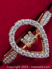 MaxSold Auction: Silver(2.65g) Dancing Diamond Ring - Toronto (Ontario, Canada) PARTNER MANAGED Downsizing Online Auction - Queen Street East