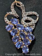 MaxSold Auction: Silver(2.93g) Tanzanite Pendant  - Toronto (Ontario, Canada) PARTNER MANAGED Downsizing Online Auction - Queen Street East