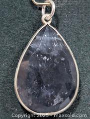 MaxSold Auction: Silver(3.08g)Iolite Pendant  - Toronto (Ontario, Canada) PARTNER MANAGED Downsizing Online Auction - Queen Street East