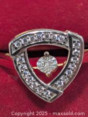 MaxSold Auction: Silver(3.17g) Dancing Diamond Ring - Toronto (Ontario, Canada) PARTNER MANAGED Downsizing Online Auction - Queen Street East