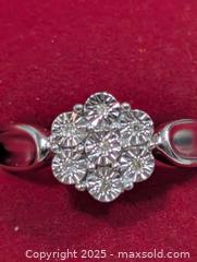MaxSold Auction: Silver(3.25g) Diamond Ring,size 7  - Toronto (Ontario, Canada) PARTNER MANAGED Downsizing Online Auction - Queen Street East