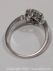 MaxSold Auction: Silver(3.25g) Diamond Ring,size 7  - Toronto (Ontario, Canada) PARTNER MANAGED Downsizing Online Auction - Queen Street East