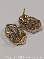 MaxSold Auction: Silver(3.39g) Ruby Earring  - Toronto (Ontario, Canada) PARTNER MANAGED Downsizing Online Auction - Queen Street East