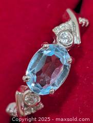 MaxSold Auction: Silver(3.44g)Blue Topaz(1.50ct)Ring - Toronto (Ontario, Canada) PARTNER MANAGED Downsizing Online Auction - Queen Street East