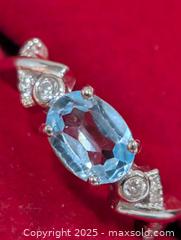 MaxSold Auction: Silver(3.44g)Blue Topaz(1.50ct)Ring - Toronto (Ontario, Canada) PARTNER MANAGED Downsizing Online Auction - Queen Street East