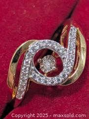 MaxSold Auction: Silver(3.46g)Dancing Diamond Ring - Toronto (Ontario, Canada) PARTNER MANAGED Downsizing Online Auction - Queen Street East