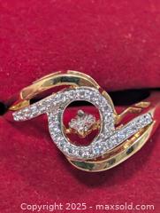 MaxSold Auction: Silver(3.46g)Dancing Diamond Ring - Toronto (Ontario, Canada) PARTNER MANAGED Downsizing Online Auction - Queen Street East