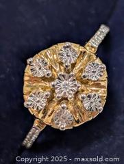 MaxSold Auction: Silver(3.61g) Diamond Ring,size 8  - Toronto (Ontario, Canada) PARTNER MANAGED Downsizing Online Auction - Queen Street East