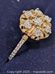 MaxSold Auction: Silver(3.61g) Diamond Ring,size 8  - Toronto (Ontario, Canada) PARTNER MANAGED Downsizing Online Auction - Queen Street East