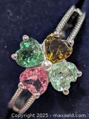 MaxSold Auction: Silver(3.61g) Tourmaline Ring,size 8.5 - Toronto (Ontario, Canada) PARTNER MANAGED Downsizing Online Auction - Queen Street East